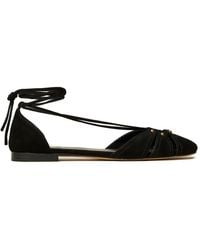 Twinset - Suede Ballet Flats - Lyst