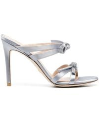 Stuart Weitzman - 100Mm Bow-Detail Sandals - Lyst