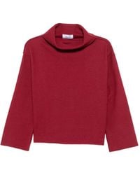 Niu - Roll-Neck Drop-Shoulder Sweater - Lyst