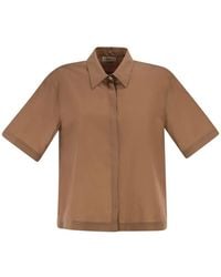Herno - Short-Sleeve Classic Collar Shirt - Lyst