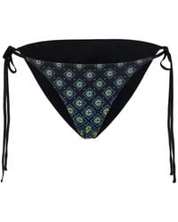 CASABLANCA - Monogram Tie-Side Bottoms - Lyst