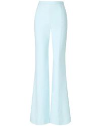 Costarellos - Maree Crepe Tailored Trousers - Lyst