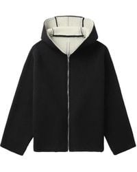 Rick Owens - Abrigo con capucha y cremallera - Lyst