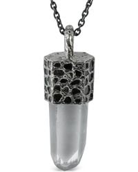 Parts Of 4 - Pavé Talisman Necklace - Lyst