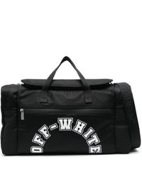 Off-White c/o Virgil Abloh - Bolso de viaje con logo estampado - Lyst