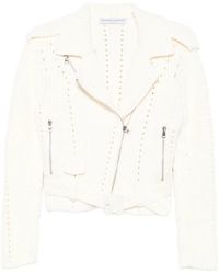 Ermanno Scervino - Zip-Up Belted Jacket - Lyst