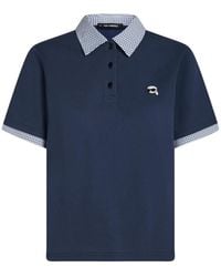 KARL LAGERFELD - Polo Ikon - Lyst