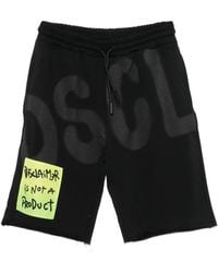 DISCLAIMER - Pantalones Cortos De Chándal Con Parche Del Logo - Lyst