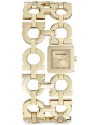 Ferragamo - Montre Double Gancini Catwalk 19 Mm - Lyst