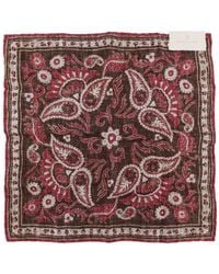 Brunello Cucinelli - Schal Mit Paisley-Print - Lyst