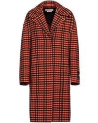 Marni - Cappotto Wavy Check - Lyst