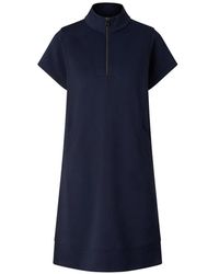 Bogner - Coleen Zip-Neck Mini Dress - Lyst