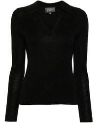 Bompard - Knitted Polo Top - Lyst