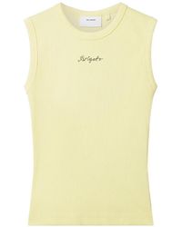 Axel Arigato - Ribbed Scoop-Neck Tank Top - Lyst