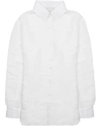 Department 5 - Crinkled Long-Sleeve Shirt - Lyst