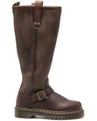 Dr. Martens - Anistone Laarzen Met Gespbandje - Lyst
