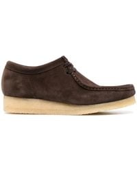 Clarks - Wallabee Suede Loafers - Lyst