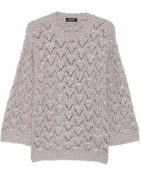 Fabiana Filippi - Wool Crewneck Sweater - Lyst