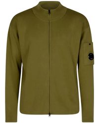C.P. Company - Zip-Up Cardigan - Lyst