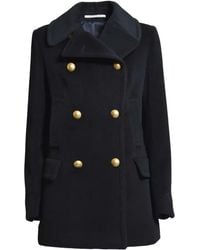 Tagliatore - Double-Breasted Buttoned Coat - Lyst