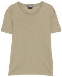 Tom Ford - Crew Neck T-Shirt - Lyst