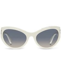 Marc Jacobs - Oval-Frame Sunglasses - Lyst