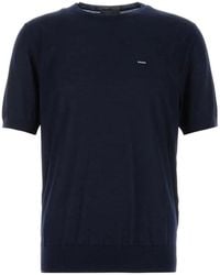 Prada - Short-Sleeve Logo-Patch T-Shirt - Lyst