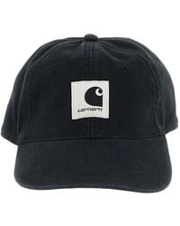 Carhartt - Logo-Patch Canvas Cap - Lyst