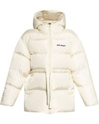 Palm Angels - Logo Waistbelt Down Jacket - Lyst