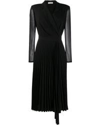 Sandro - Blazer-style Woven Midi Dress - Lyst
