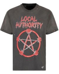 Local Authority - Graphic-Printed Cotton T-Shirt - Lyst