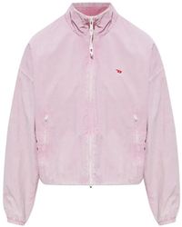 DIESEL - G-Leamer Zip-Up Jacket - Lyst