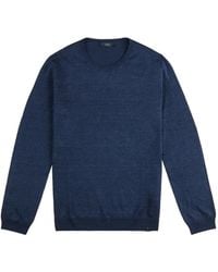 Fay - Trui Met Ronde Hals En Lange Mouwen - Lyst