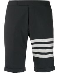 Thom Browne - Plain Weave 4-Bar Low Rise Shorts - Lyst