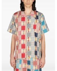 (DI)VISION - Patchwork Short-Sleeve Shirt - Lyst