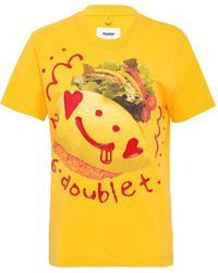 Doublet - Ketchup Message Omurice T-Shirt - Lyst