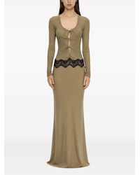 Christopher Esber - Lace-Trim Twisted Maxi Dress - Lyst