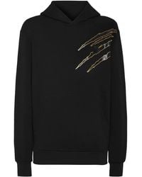 Philipp Plein - Graphic-Print Hoodie - Lyst