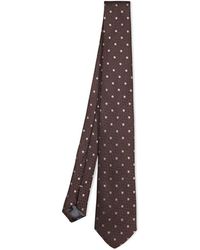 Canali - Polka-Dot Jacquard-Weave Tie - Lyst