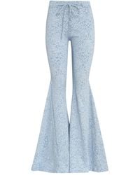 Amir Slama - Pantalones con motivo floral en jacquard de x Astrid - Lyst
