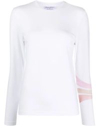 Madison Maison - 3 Stripe Long-Sleeved T-Shirt - Lyst