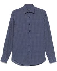 Paul & Shark - Camicia Con Stampa Grafica - Lyst