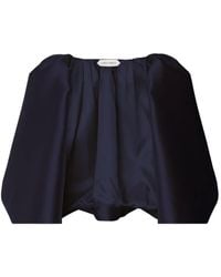 Alberta Ferretti - パフスリーブ マキシドレス - Lyst