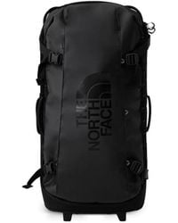 The North Face - Base Camp Logo-Print Wheeled Holdall - Lyst