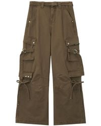 Musium Div. - Pantalon Cargo À Détail De Boucle - Lyst