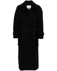 Max Mara - Abrigo Largo Magia Con Cinturón - Lyst