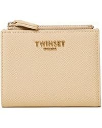 Twinset - Petit Portefeuille À Logo - Lyst