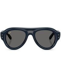 Ray-Ban - X A$Ap Rocky Aviator Puffer Sunglasses - Lyst