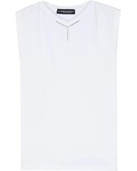 Y. Project - Logo-Appliqué Tank Top - Lyst