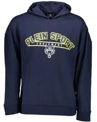 Philipp Plein - Tiger-Print Logo-Patch Hoodie - Lyst